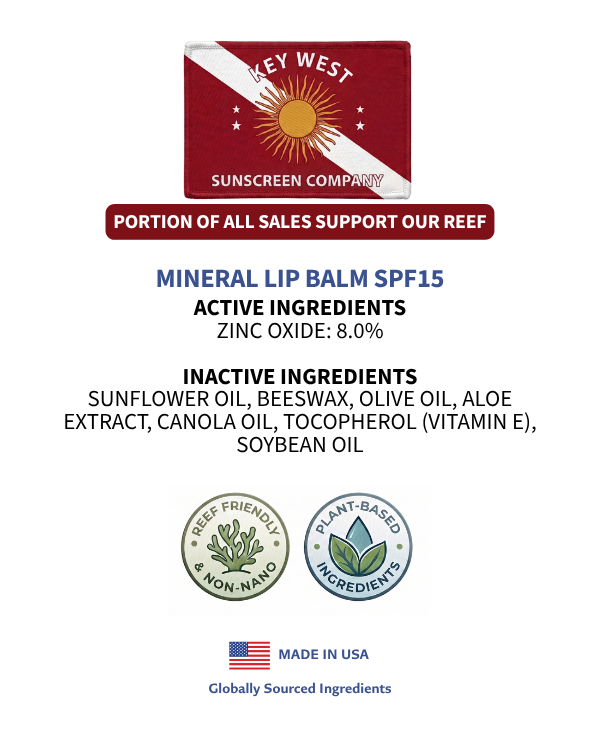 key west sunscreen mineral lip balm ingredients